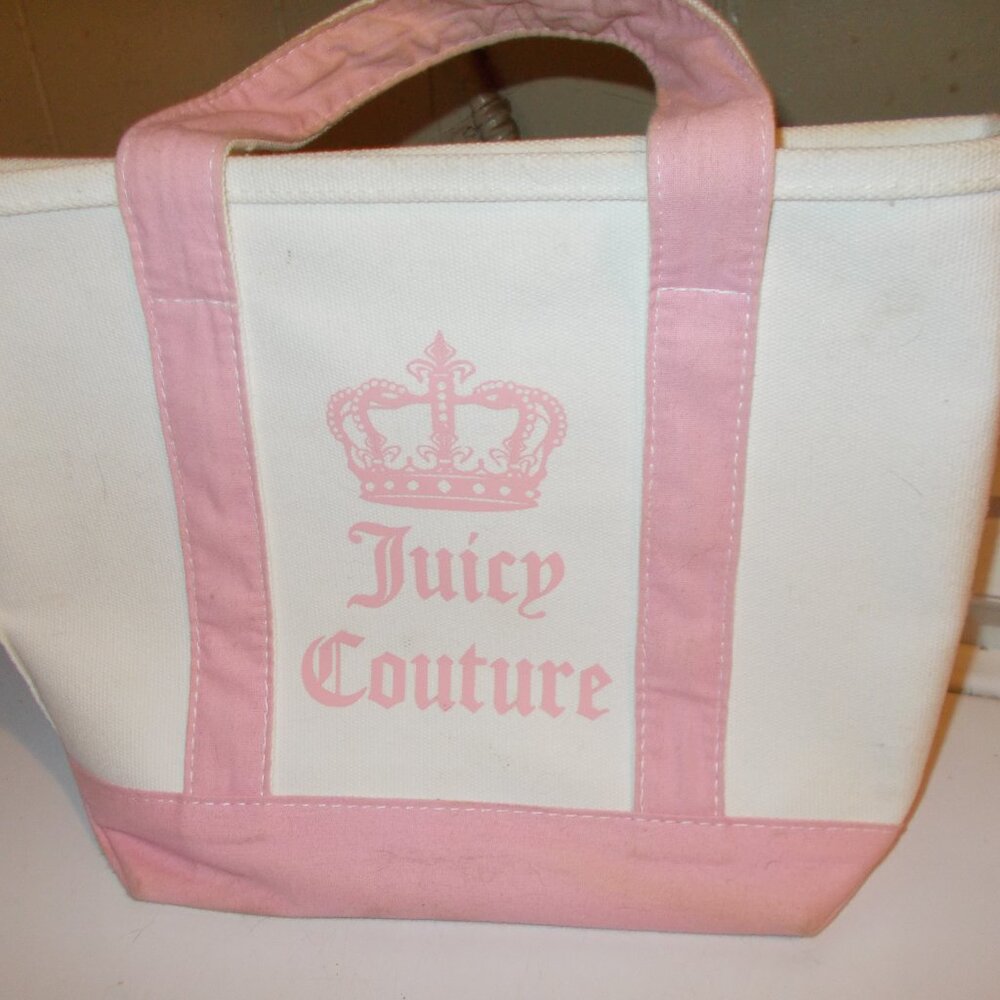 Juicy Couture Canvas Tote    PRICE FIRM